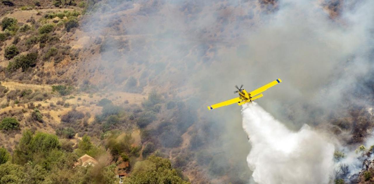 Σε εφαρμογή το Σχέδιο «Ίκαρος 2» για τη φωτιά στο Πέρα Πεδί