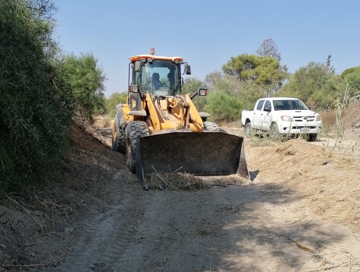 Γενικές εργασίες καθαρισμού σημείων της πόλης πραγματοποιεί αυτή την εβδομάδα το Τμήμα Καθαριότητας του Δήμου Λάρνακας