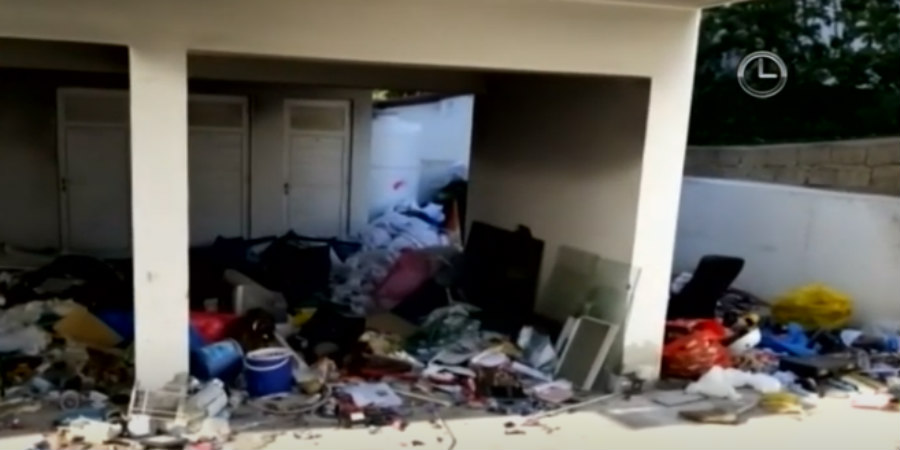 Λάρνακα: Γυναίκα μαζεύει σκουπίδια για 35 χρόνια – Γέμισε ολόκληρη πολυκατοικία (ΒΙΝΤΕΟ)