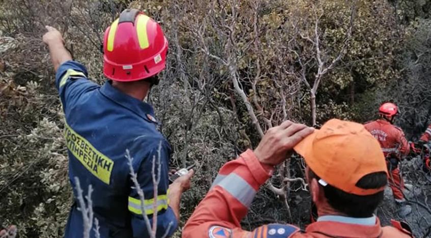 Τραυματίστηκε μέλος της Κυπριακής αποστολής κατά την πυρόσβεση στην Εύβοια