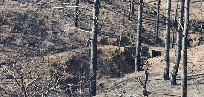 Ένα πετράβλακο μεταφοράς νερού ανακαλύφθηκε στο χωριό Μελίνη μετά τη φονική πυρκαγιά στην Ορεινή Λάρνακας