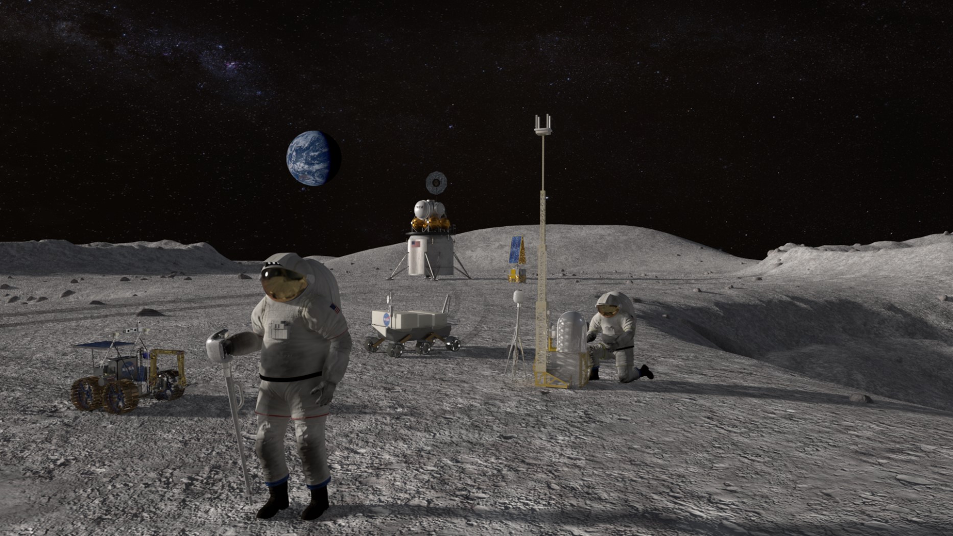 NASA: Ρόβερ θα ψάξει για νερό σε μορφή πάγου στη Σελήνη