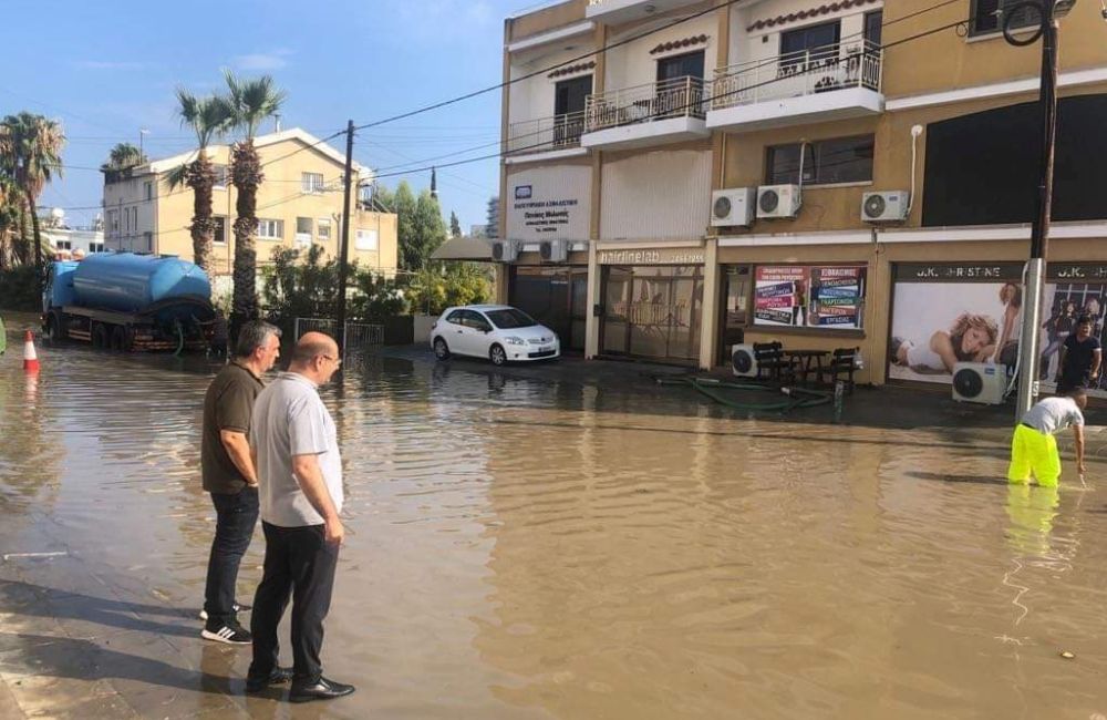 Μέτρα για αποφυγή των πλημμυρών στη Λάρνακα από Δήμο και ΣΑΛ