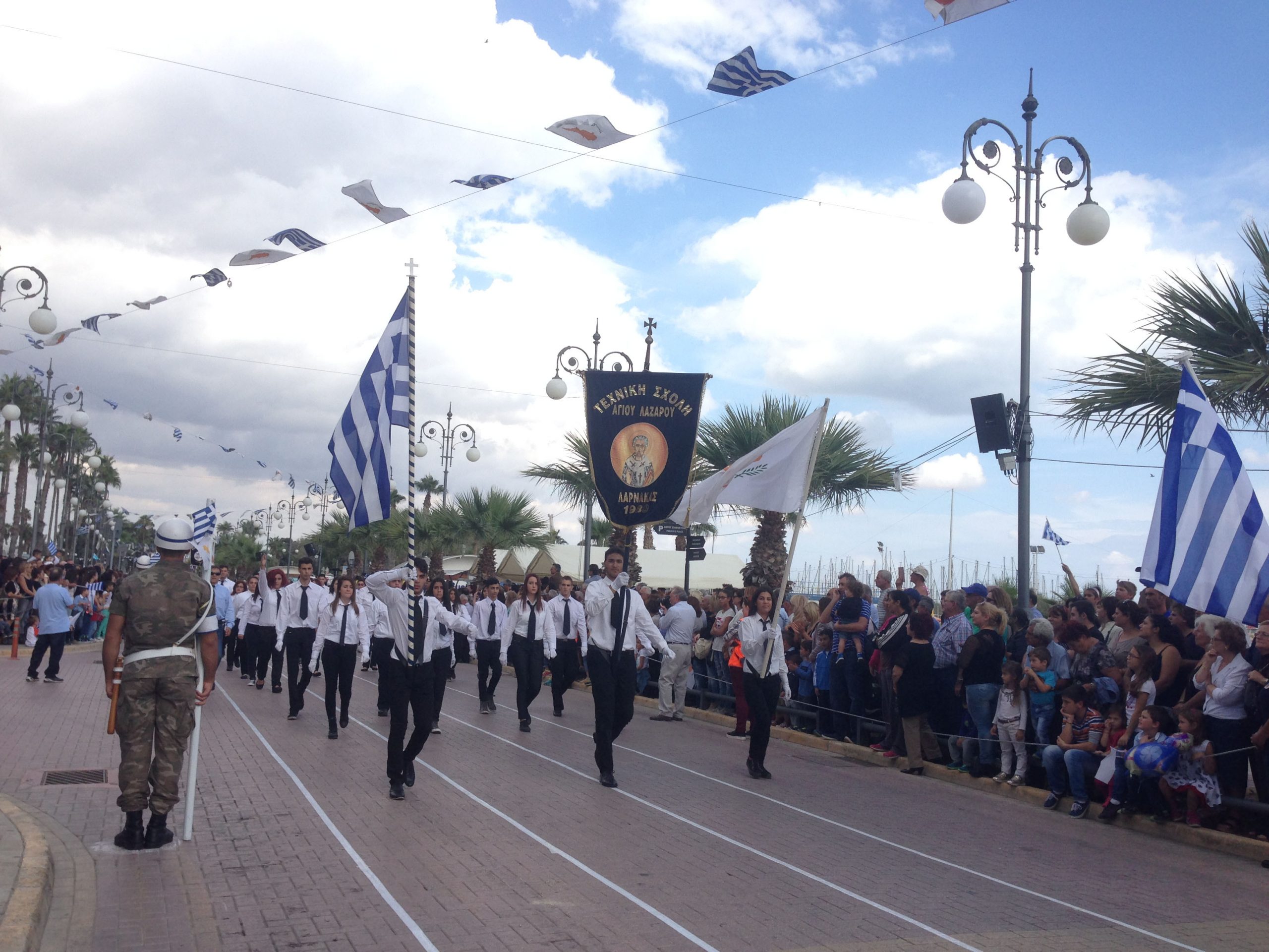 ΛΑΡΝΑΚΑ – 28Η ΟΚΤΩΒΡΙΟΥ – ΠΑΡΕΛΑΣΗ