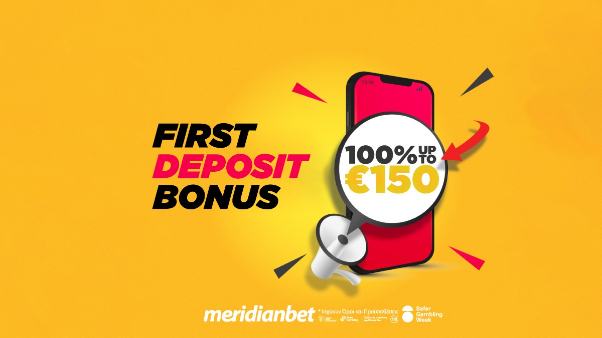 Meridianbet First100% DepositBonus