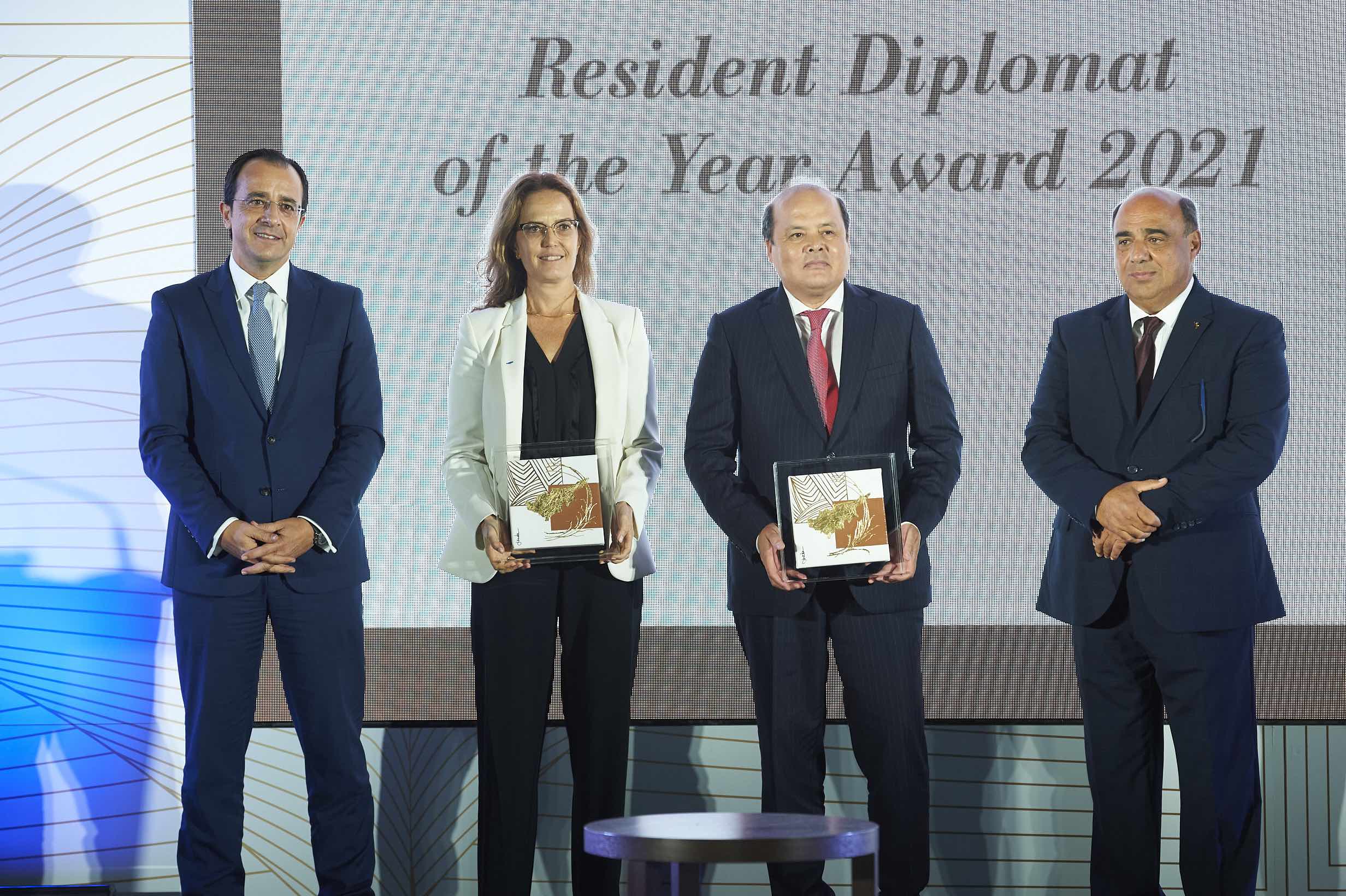 Για τρίτη συνεχή χρονιά στην Κύπρο τα «Cyprus Diplomat of the Year Awards».