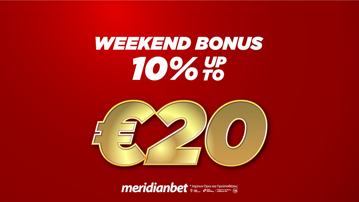 Meridianbet Weekend Bonus