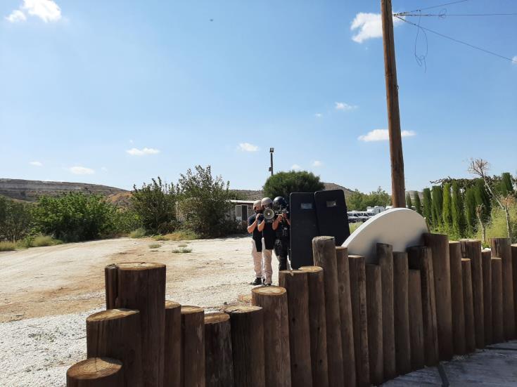 Προνόμιο η συμμετοχή των Βρετανικών Βάσεων σε άσκηση της Αστυνομίας Κύπρου