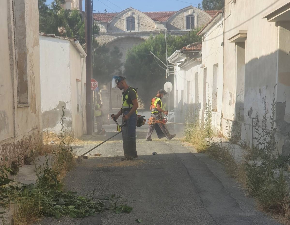 Για τρίτη συνεχή χρονιά οι εργασίες καθαρισμού από το Τμήμα Καθαριότητας του Δήμου Λάρνακας