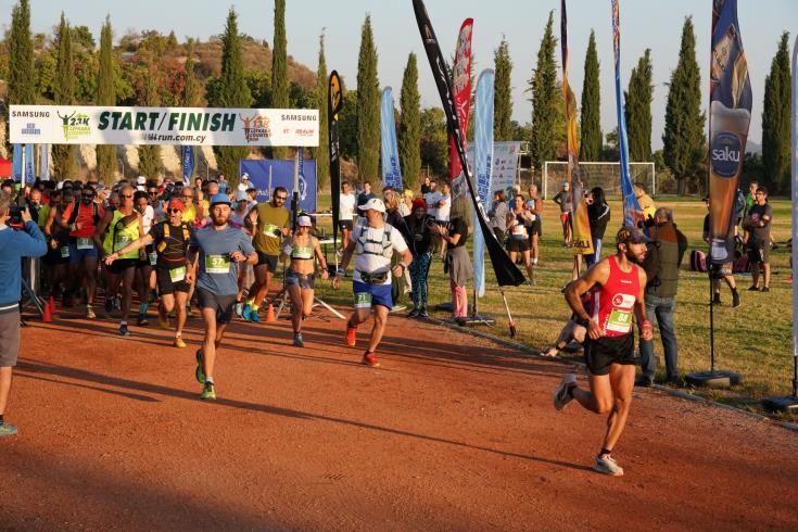 Mε τη συμμετοχή 220 δρομέων πραγματοποιήθηκε ο πρώτος αγώνας Lefkara Country Run