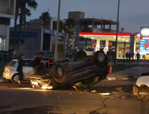 ΛΑΡΝΑΚΑ: Σοβαρό τροχαίο ατύχημα στην Γ. Κρανιδιώτη (ΦΩΤΟ)