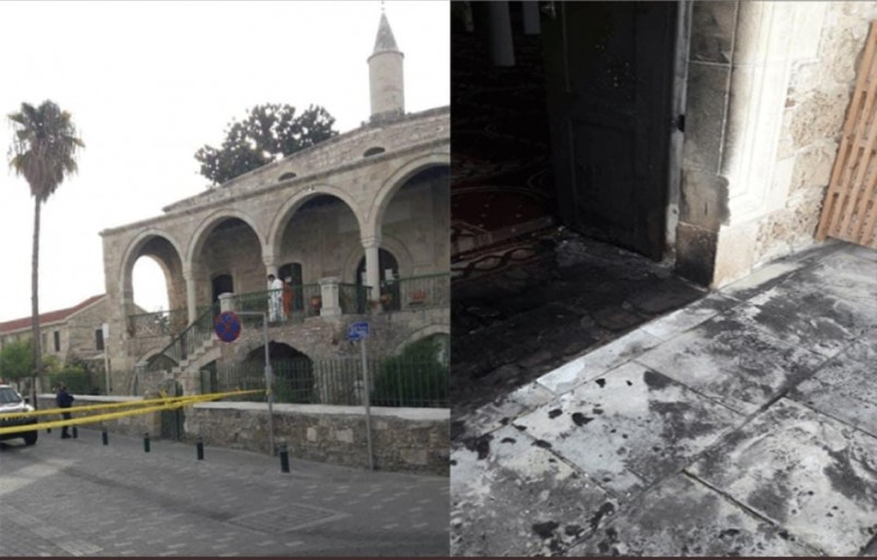Αντιδράσεις στα κατεχόμενα για την επίθεση στο τζαμί της Λάρνακας