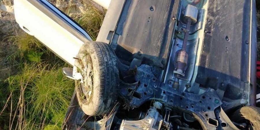 Η ζώνη ασφαλείας απέτρεψε τραυματισμό γυναίκας οδηγού στη Λάρνακα (ΦΩΤΟ)
