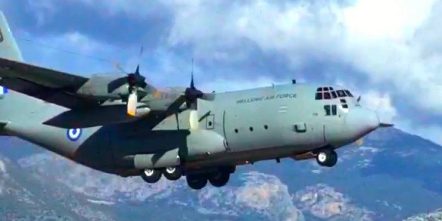 Απογειώθηκαν για Ουκρανία τα ελληνικά C-130