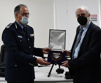 20220217 Δωρεά drone στην Αστυνομία