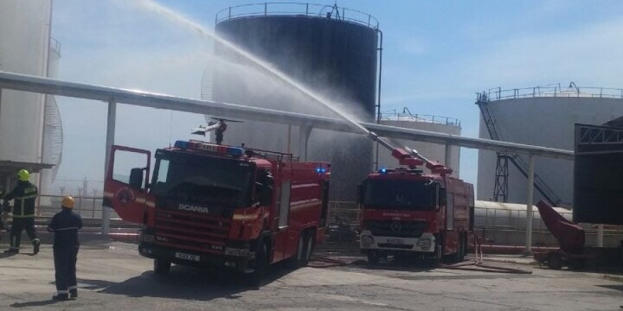 Βίντεο από την άσκηση της Πυροσβεστικής στο αεροδρόμιο Λάρνακας