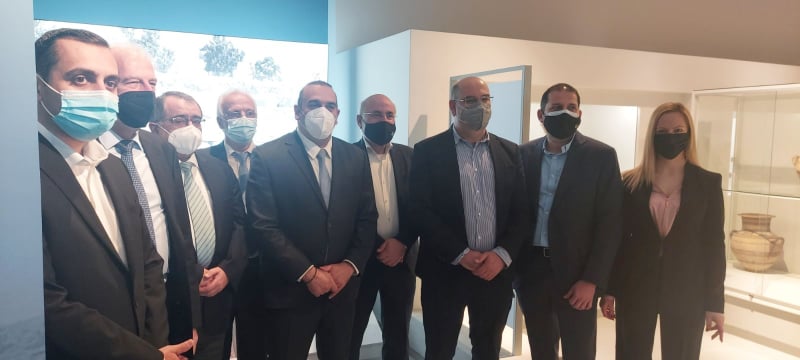 Εγκαινιάστηκε το Αρχαιολογικό Μουσείο Λάρνακας από τον Γιάννη Καρούσο (Φώτο)