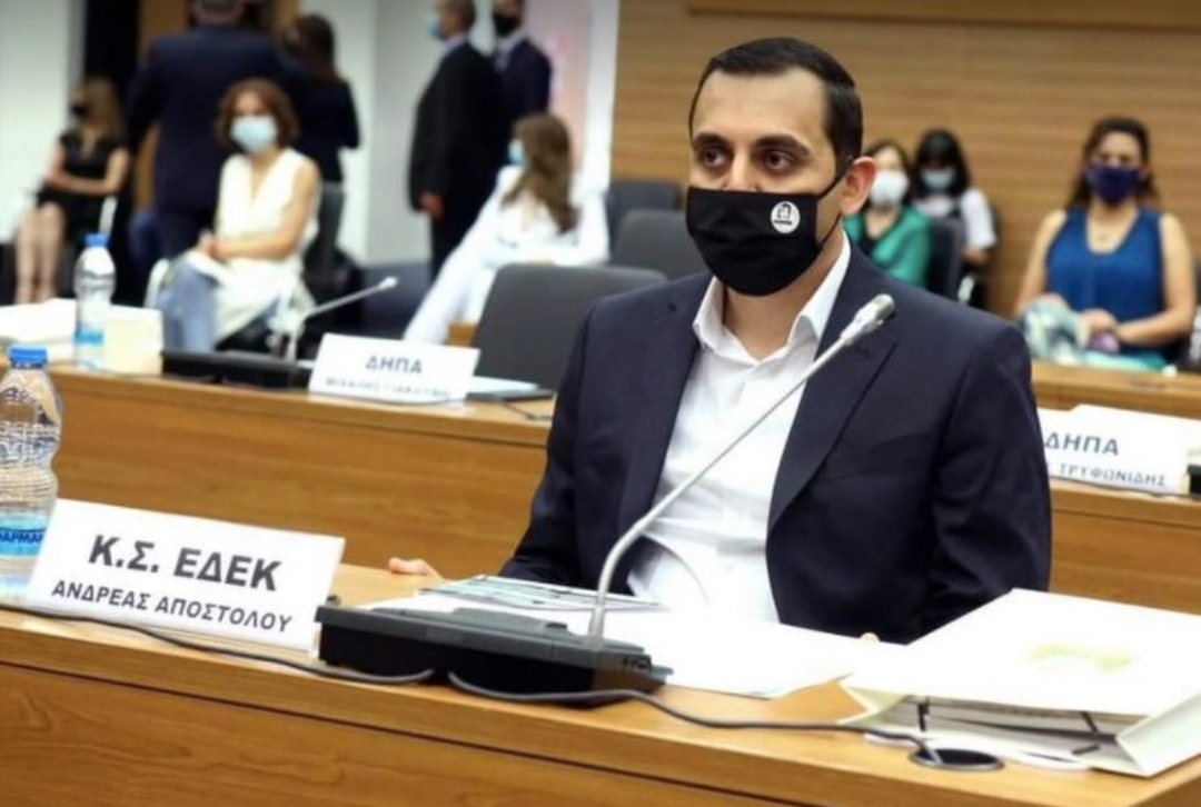 Βουλευτής Λάρνακας A. Αποστόλου: “Συζητήσαμε για τον προυπολογισμό για το Ινστιούτο Έρευνας Καρκίνου”