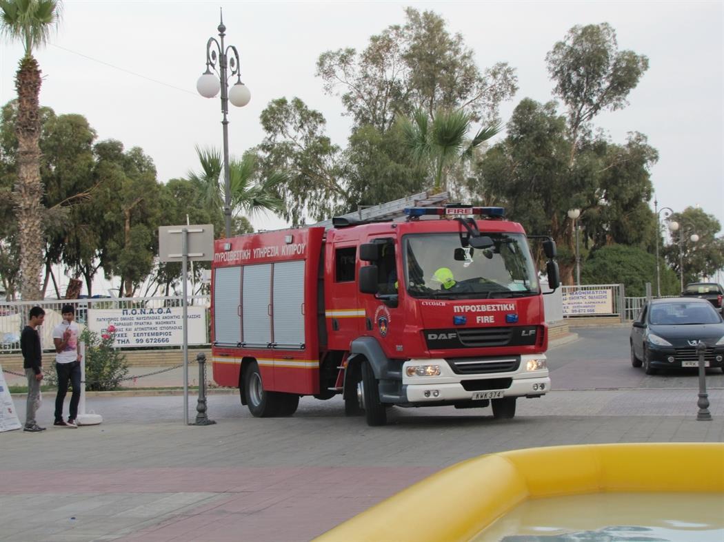 Άσκηση της Πυροσβεστικής Υπηρεσίας Κύπρου σε Λάρνακα και Λευκωσία