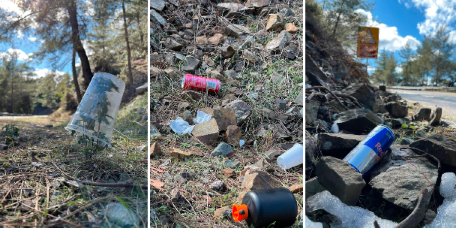 Εικόνες ντροπής – Μετέτρεψαν το Τρόοδος σε σκουπιδότοπο