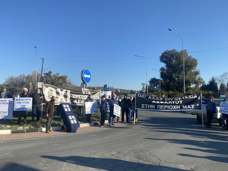 Λήψη δυναμικών μέτρων για ασφαλτικά εργοστάσια, αποφάσισαν οι Κοινοτάρχες Βασιλικού