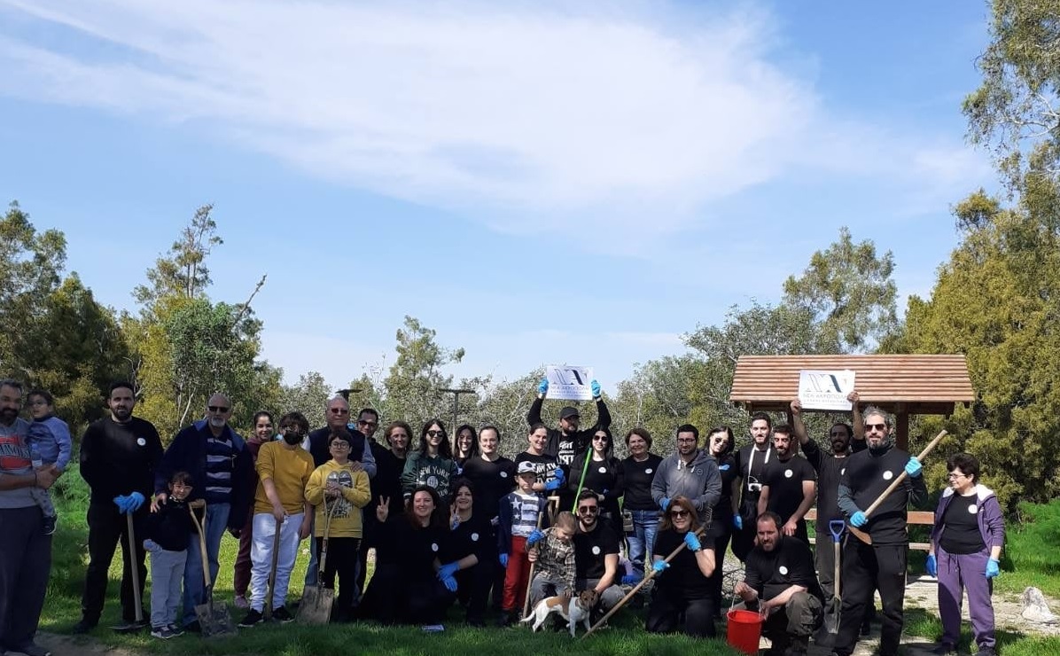Δεντροφύτευση και καθαρισμός του πάρκου στον εκδρομικό χώρο της Αλυκής (ΦΩΤΟ)