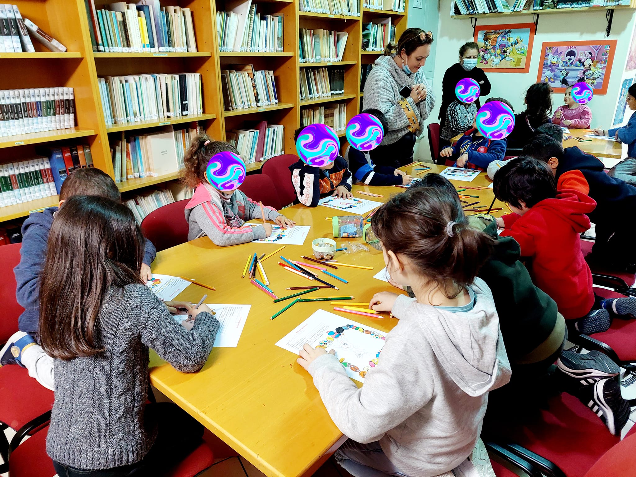 Παιδιά από το Δημόσιο Νηπιαγωγείο Αραδίππου υποδέχθηκε η Δημοτική Βιβλιοθήκη “Γιάγκος Κωνσταντινίδης” του Δήμου Αραδίππου