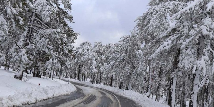 Κλειστοί όλοι οι δρόμοι προς το Τρόοδος λόγω παγετού