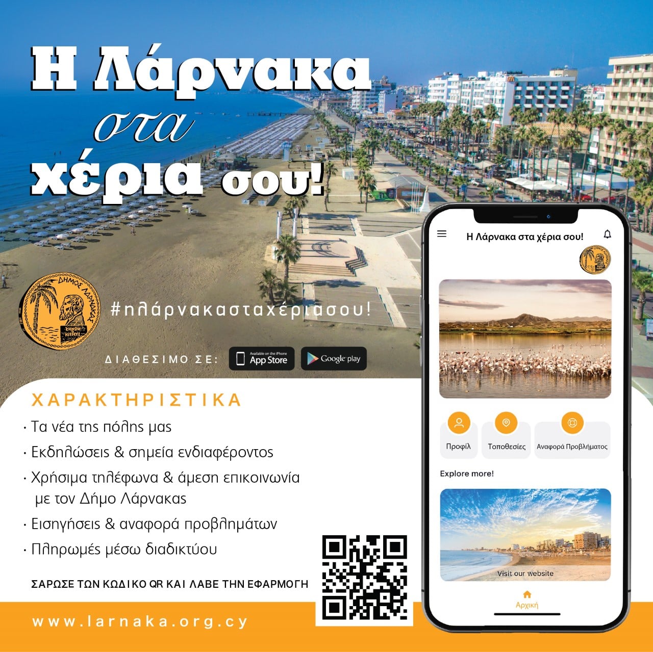 Η ΛΑΡΝΑΚΑ ΣΤΑ ΧΕΡΙΑ ΣΟΥ 1
