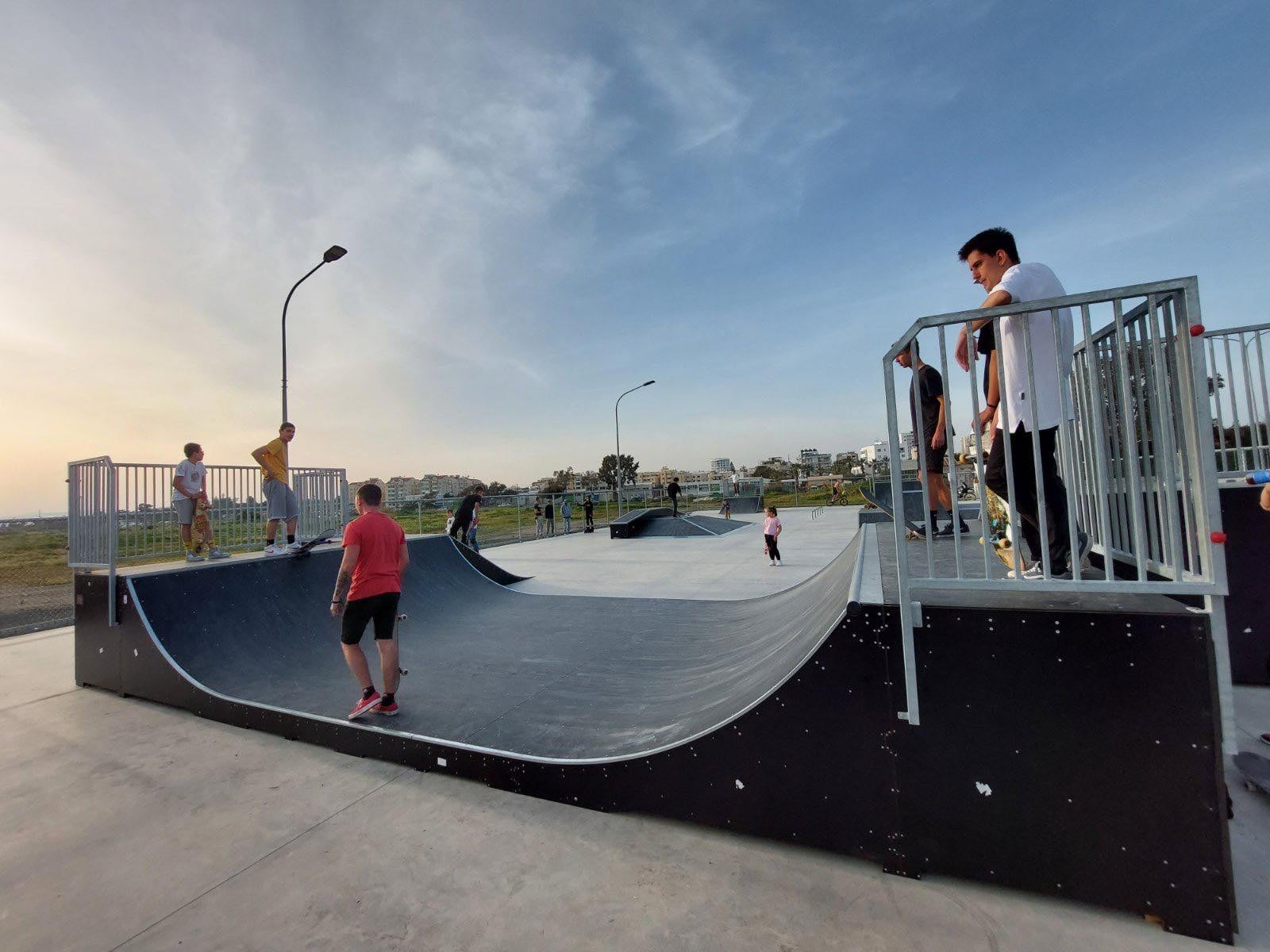 Πάρκο skateboard για τους λάτρεις του αθλήματος στη Λάρνακα