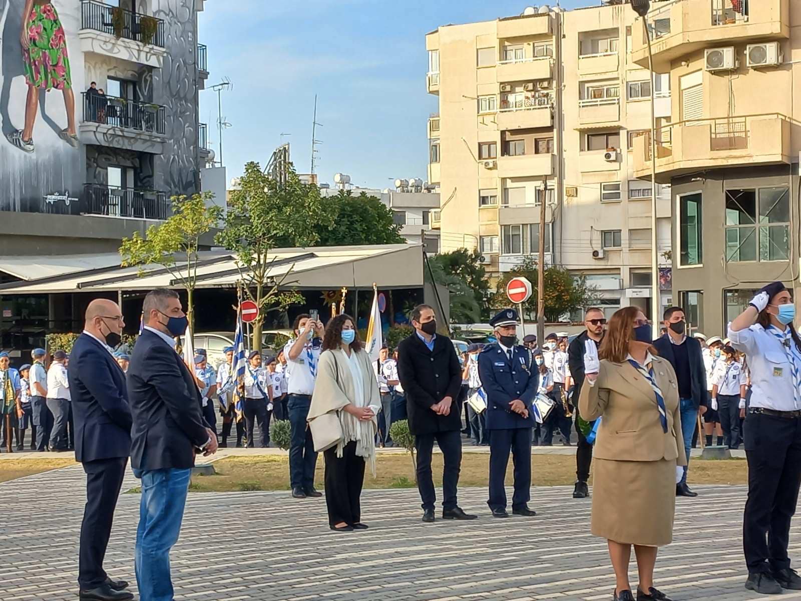 Με λαμπρότητα γιορτάστηκε σήμερα στη Λάρνακα και την επαρχία η 1η Απριλίου (φώτο)