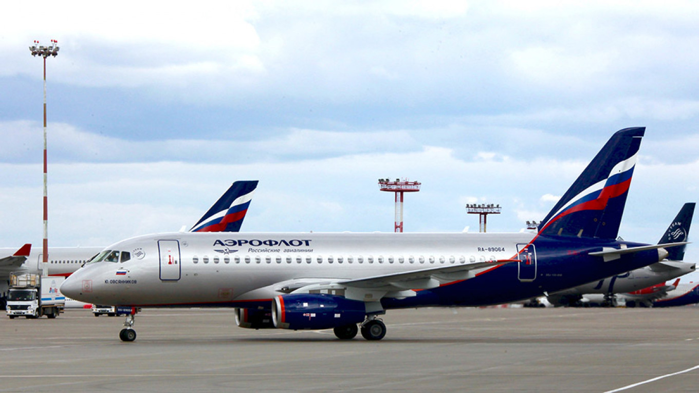 Μείωση 20% των επιβατών της Aeroflot τον Μάρτιο