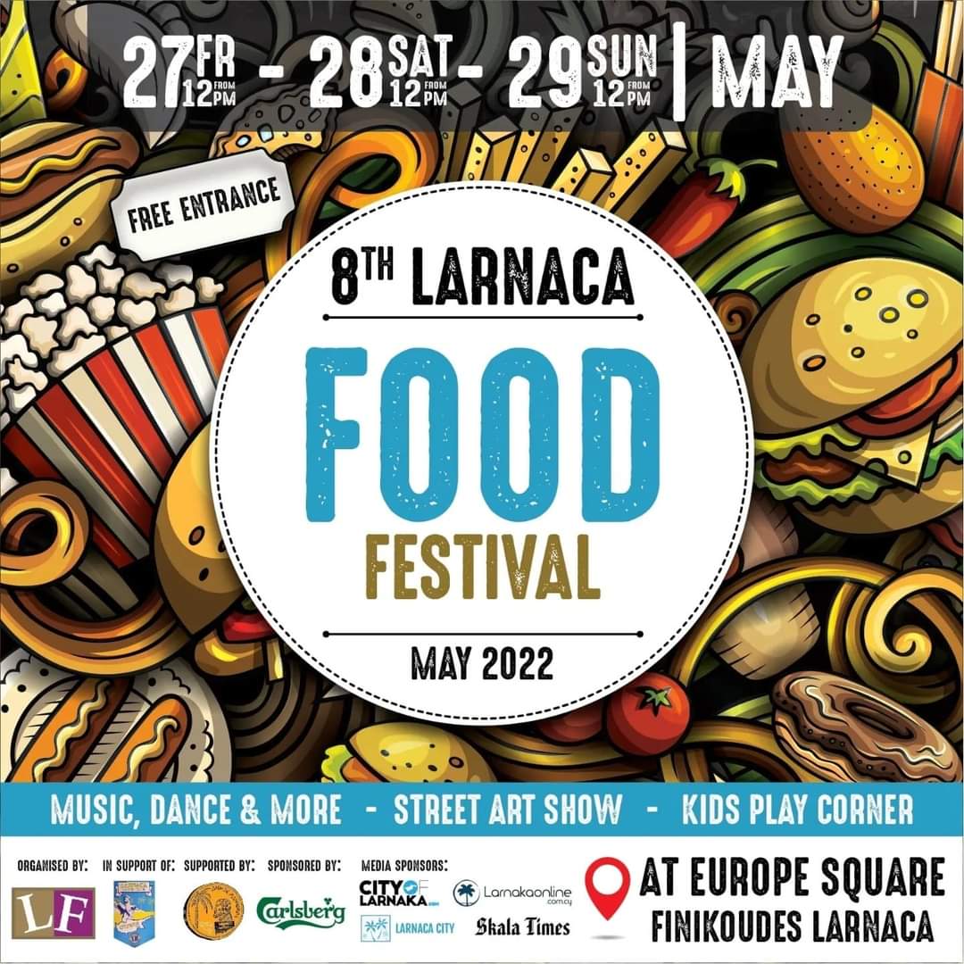 Αυτές θα είναι οι συμμετοχές στο 8ο Larnaca Food Festival!