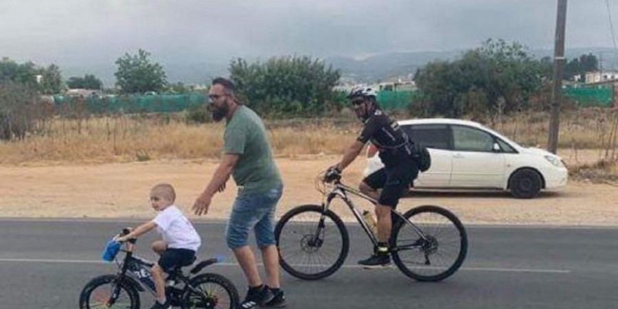 Οι μικροί ήρωες Λουκάς και Ηρακλής ποδηλάτησαν για την μικρή Εβελίνα