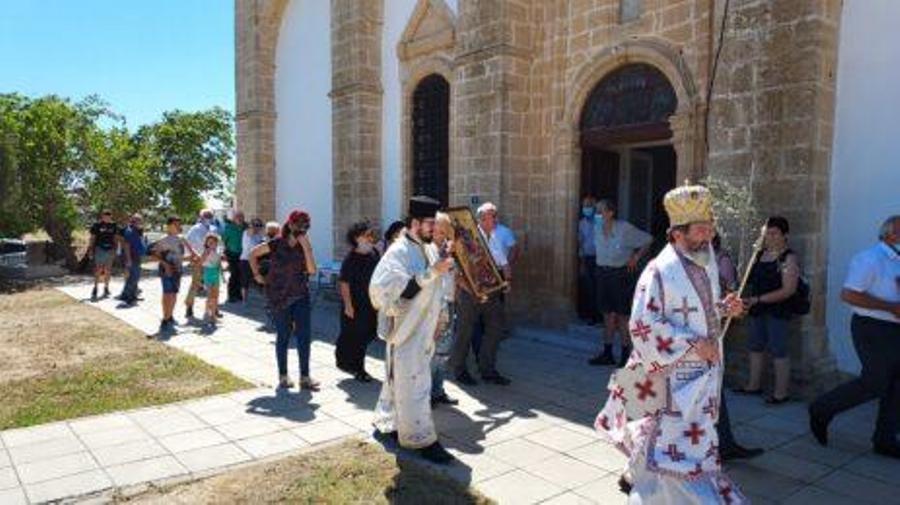 Εκκλησιασμός σε δύο εκκλησίες του Αγίου Γεωργίου στα κατεχόμενα