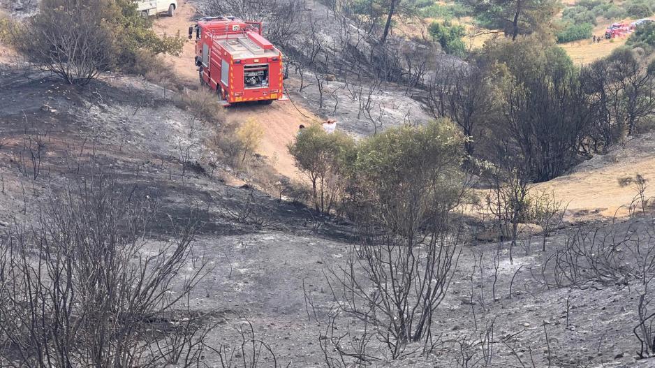 Υπό έλεγχο η πυρκαγιά στη Λάγεια –Στο σημείο δυνάμεις για τελική κατάσβεση