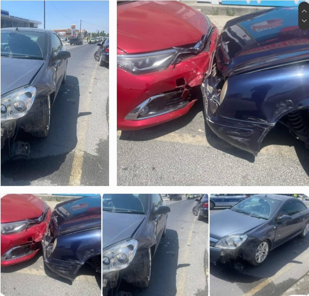 Επεισοδιακή καταδίωξη στα Λιβάδια Λάρνακας: Προσέκρουσε σε όχημα που επέβαιναν γυναίκα με το παιδί της   (φώτο)