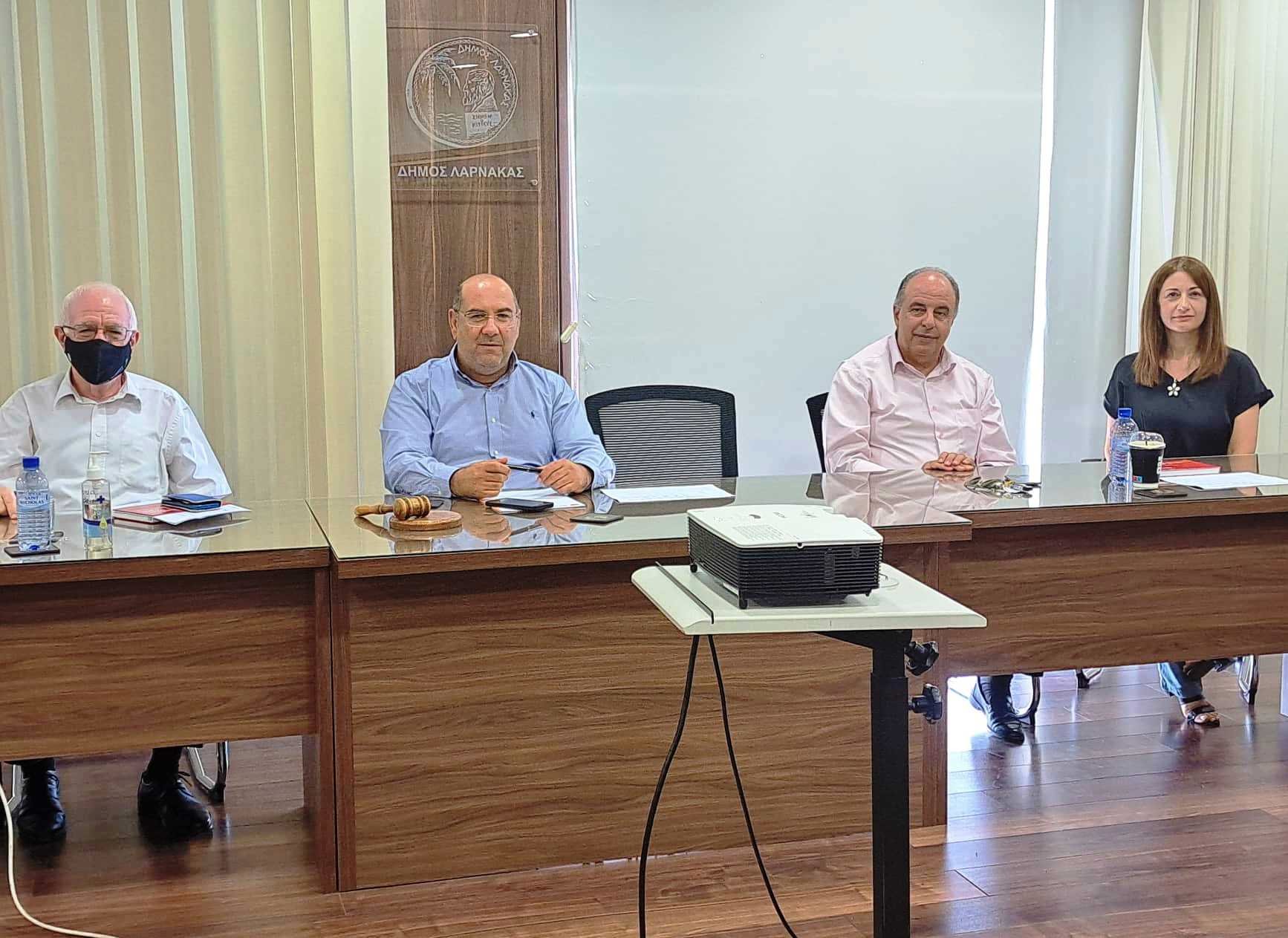 Υπογραφή Συμφωνίας Συνεργασίας Αρχής Αντιμετώπισης Εξαρτήσεων Κύπρου με Δήμους Επαρχίας Λάρνακας