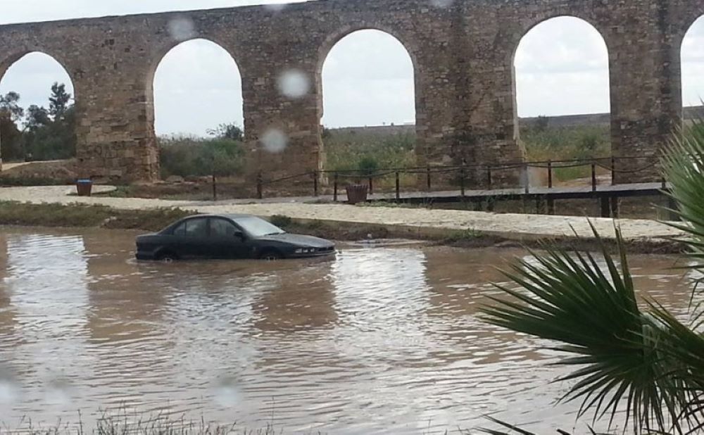 Εκτεθειμένες στ’ ακραία καιρικά φαινόμενο Καμάρες – Βεργίνα στη Λάρνακα