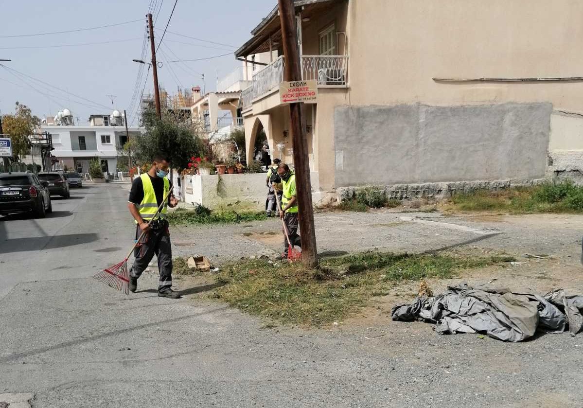 To πρόγραμμα του Τμήματος Καθαριότητας του Δήμου Λάρνακας γι’ αυτή την εβδομάδα