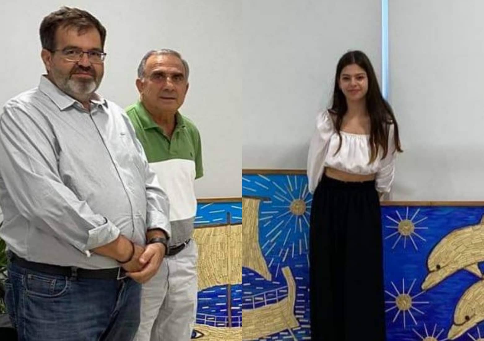 Μαθητές του Περιφερειακού Γυμνασίου Λιβαδιών με έργα από καλάμι για τα 35 χρόνια Erasmus