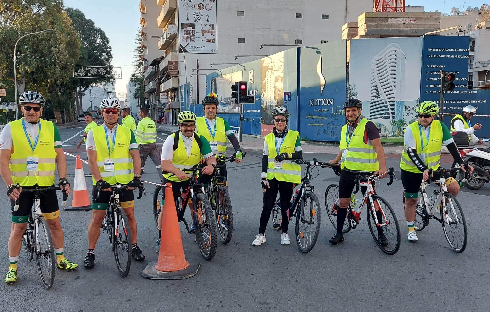 Ένα μεγάλο μπράβο και στον Ποδηλατικο Όμιλο του I.P.A Λάρνακας για τη συμμετοχή και τη βοήθεια σε άτομα με προβλήματα στον Μαραθώνιο Radisson Blu