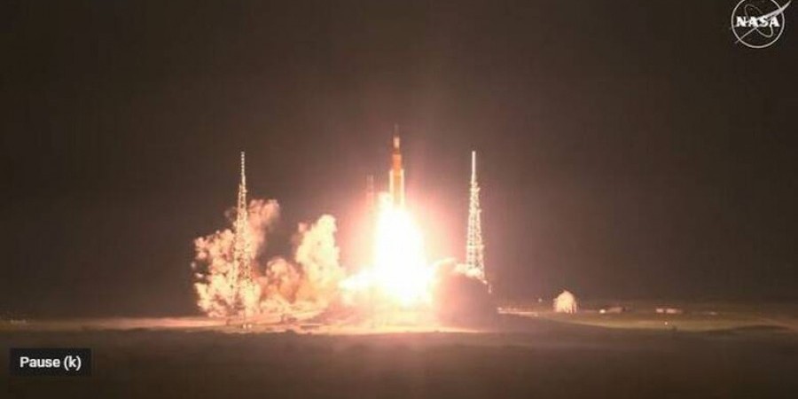 Η στιγμή της εκτόξευσης του Artemis 1 με προορισμό τη Σελήνη  (βίντεο)