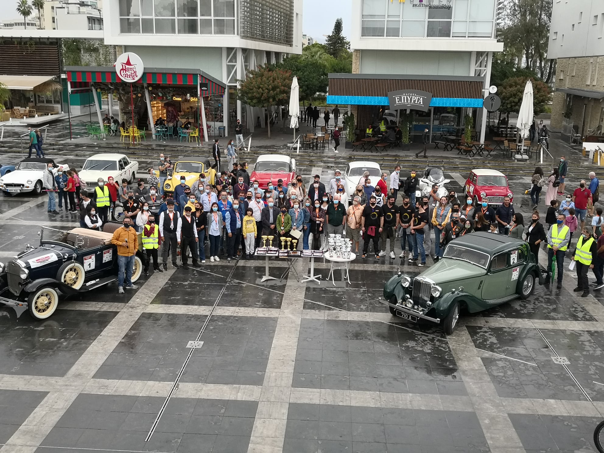 Κλασσικά οχήματα στους δρόμους της Λεμεσού ενάντια στον καρκίνο