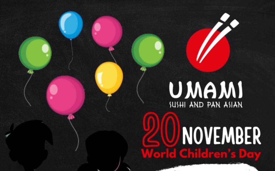To Umami γιορτάζει την Παγκόσμια Ημέρα Δικαιωμάτων του Παιδιού χαρίζοντας δώρο με κάθε παιδικό γευμά