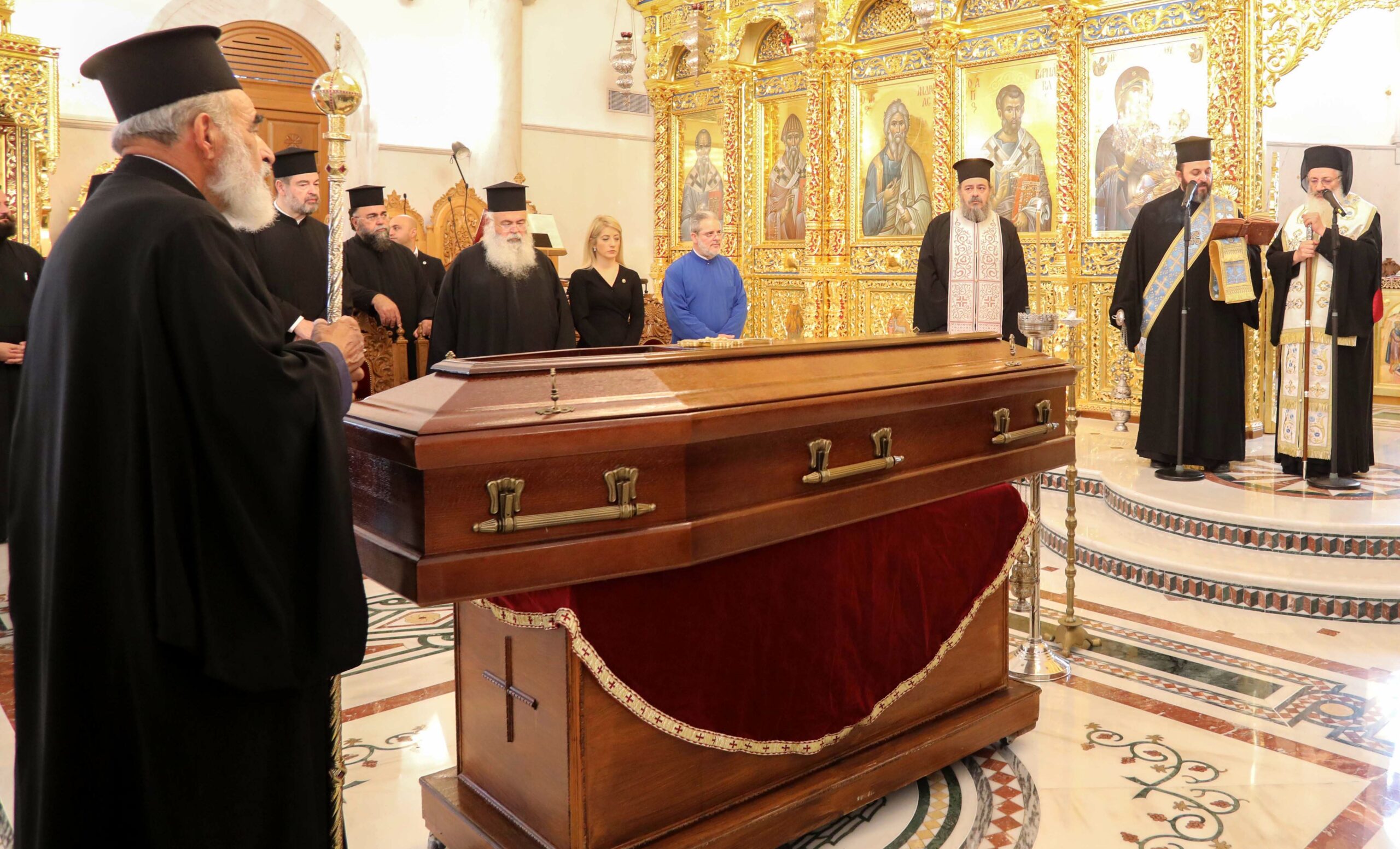 Δεν θα γίνει κατάθεση στεφάνων στην κηδεία του μακαριστού Αρχιεπισκόπου Κύπρου