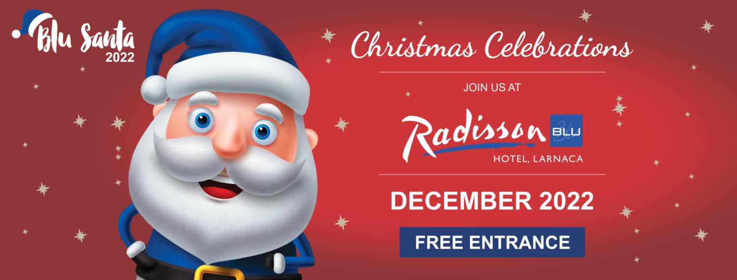 Ο Blu Santa έρχεται ξανά στο Radisson Blu Hotel με χριστουγεννιάτικη παρέλαση και έλκηθρο!