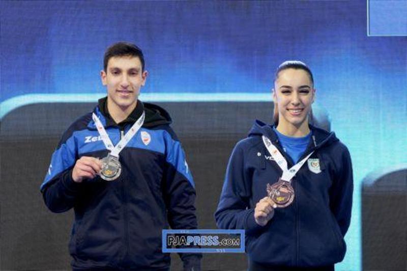 Λάρνακα: Αργυρό και χάλκινο μετάλλιο για την Κύπρο στο 50ό Ευρωπαϊκό Πρωτάθλημα Καράτε