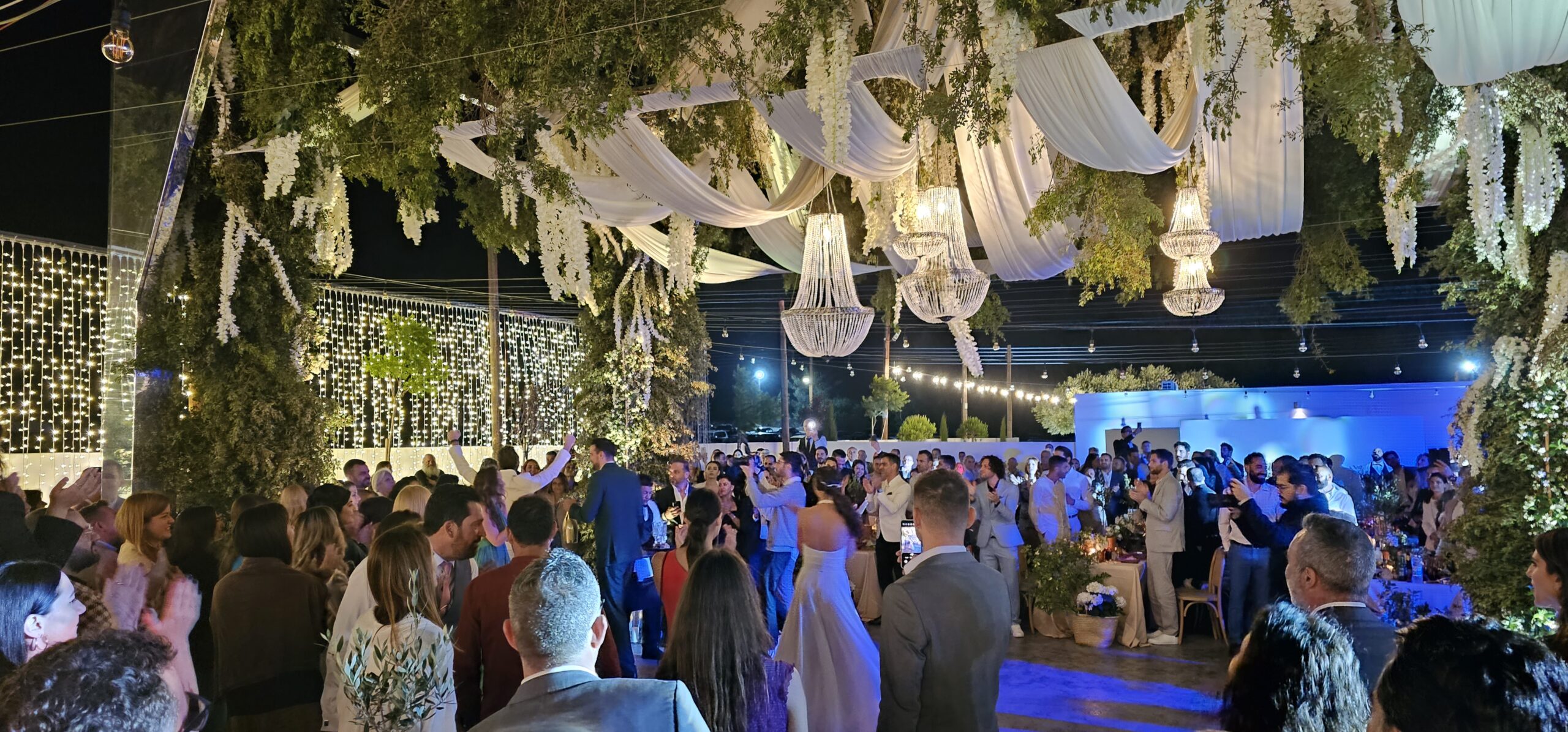 ΛΟΥΚΑΣ ΓΙΩΡΚΑΣ: Είσοδος στο γαμήλιο πάρτυ με ντουέτο