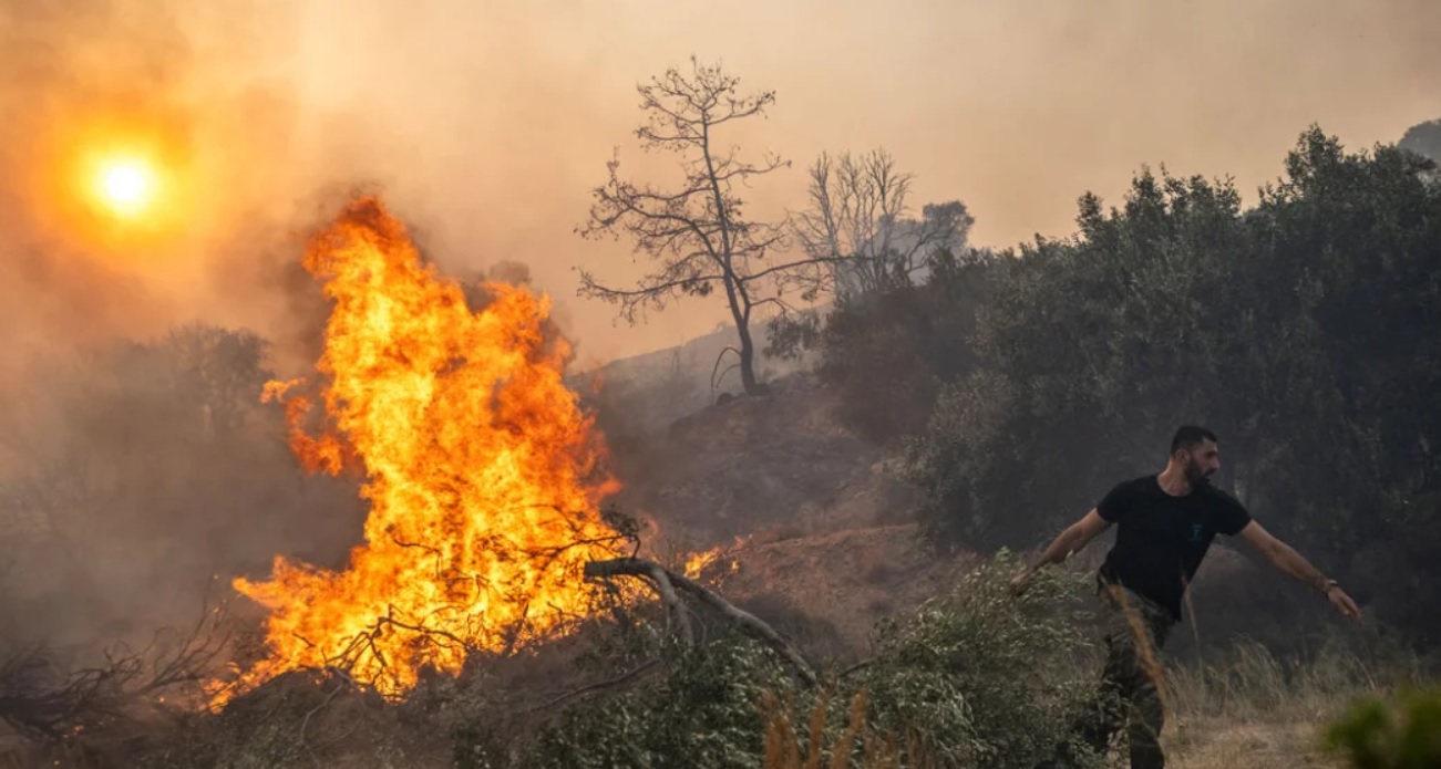 Τα τελευταία τρία 24ωρα 177 πυρκαγιές στην Ελλάδα